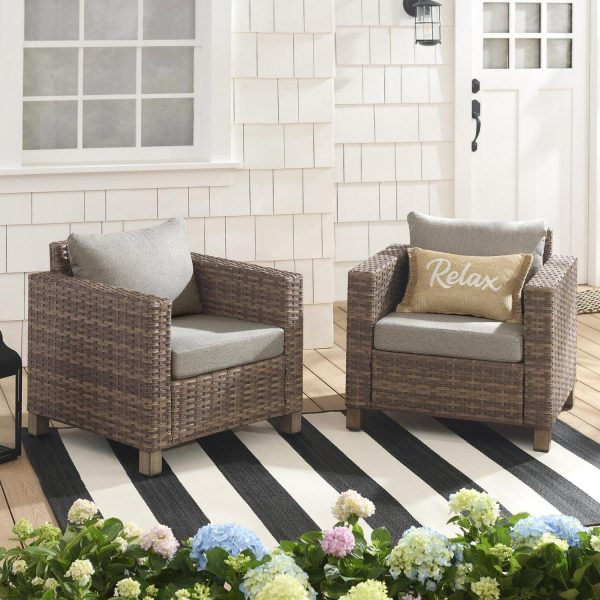 Better Homes and Gardens Brookbury Club Chair 2 Pack-Beige