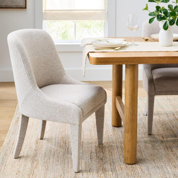 Better Homes and Gardens Windsor Upholstered Dining Chair 2 Pack, Wheat