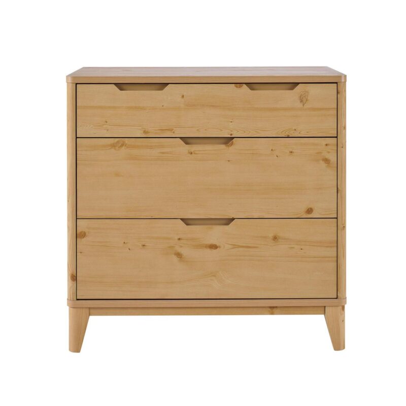 Better Homes and Gardens Leighton 3 Drawer Dresser, Natural - Image 2