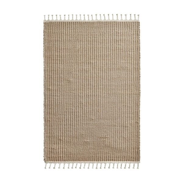 Better Homes and Gardens Ivory Natural Striped Rug by Dave and Jenny Marrs, 7'x10'