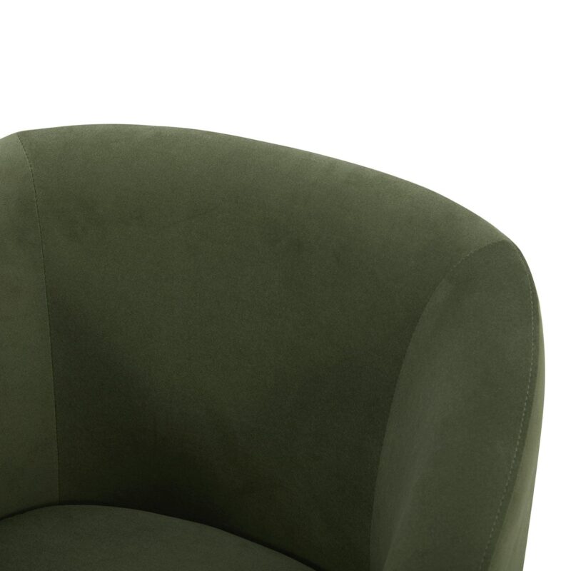 Better Homes and Gardens Wyatt Velvet Dining Chairs, Olive, 2 Pack - Image 13