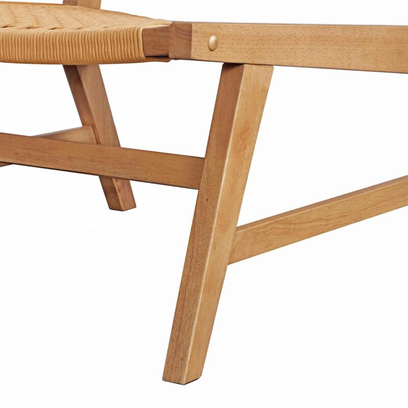 Better Homes and Gardens Vista Woven Accent Chair, Light Honey Finish - Image 13