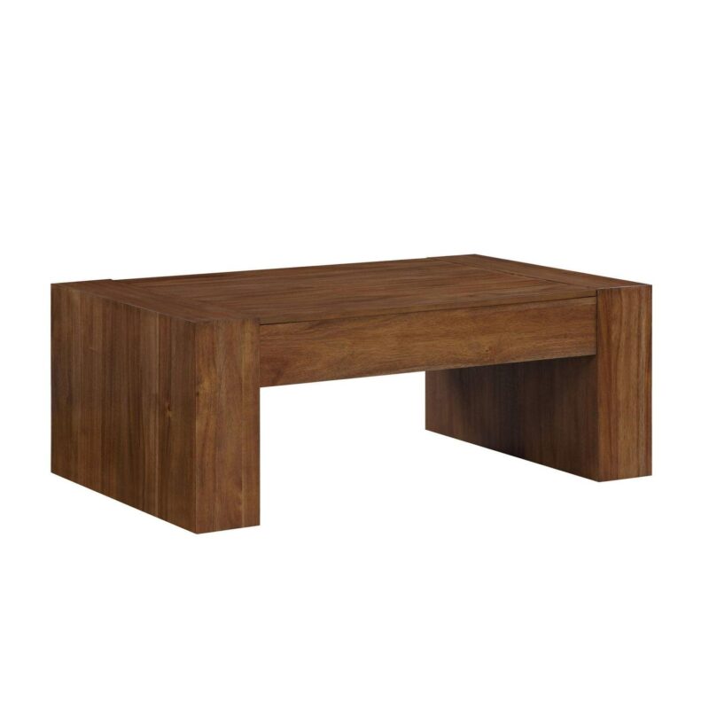 Better Homes and Gardens Ezra Oversized Coffee Table, Walnut - Image 2