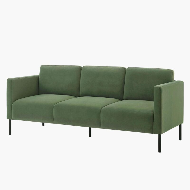 Better Homes and Gardens Wyatt Velvet Sofa, Sea Turtle - Image 13