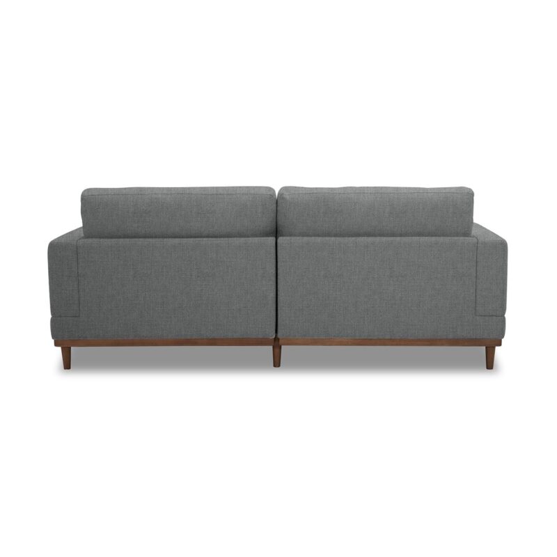 Better Homes and Gardens Springwood Wood Frame 83.46  Couch, Gray - Image 6