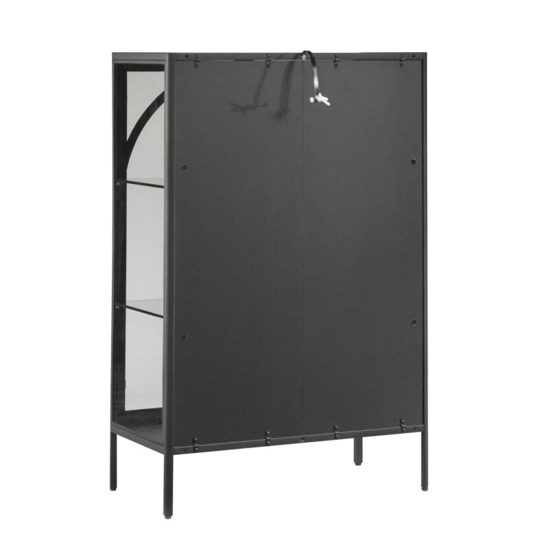 Better Homes and Gardens Nola Accent Cabinet, Black Finish - Image 8