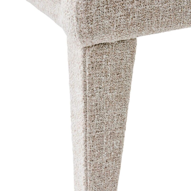 Better Homes and Gardens Windsor Upholstered Dining Chair 2 Pack, Wheat - Image 6