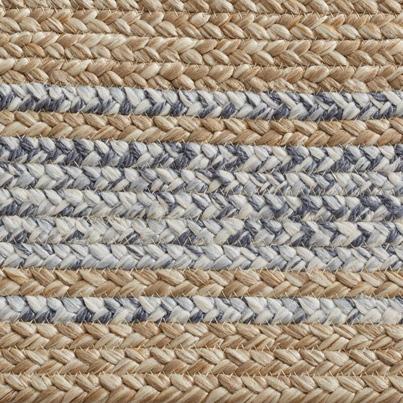 Better Homes and Gardens Denim Natural Braided Rug by Dave and Jenny Marrs, 5' x 7' - Image 5