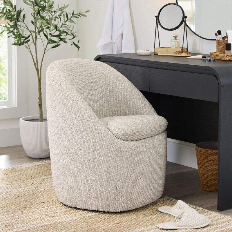 Better Homes and Gardens Mira Everywhere Dining Chairs, Cream - Image 2