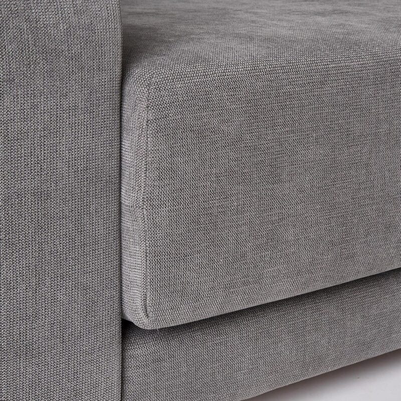 Better Homes and Gardens Owen 85.04  Square Arm Sofa, Helio Pewter - Image 7