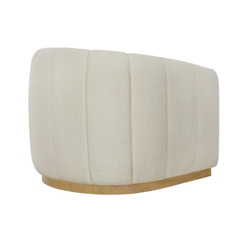 Better Homes and Gardens Lillian Accent Swivel Chair, Cream Linen - Image 12