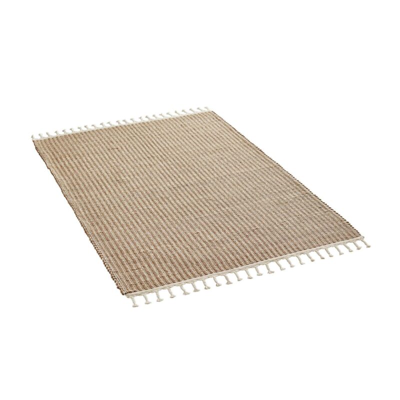 Better Homes and Gardens Ivory Natural Striped Rug by Dave and Jenny Marrs, 7'x10' - Image 2