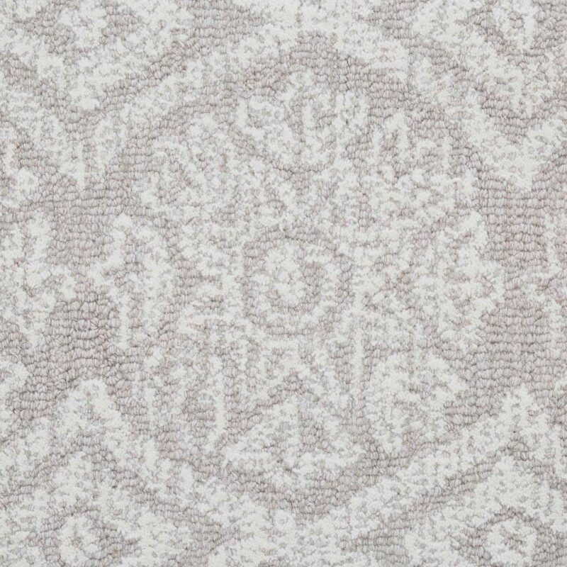 Better Homes and Gardens Suzani Taupe Medallion Wool Indoor Area Rug, 8' x 10' - Image 4