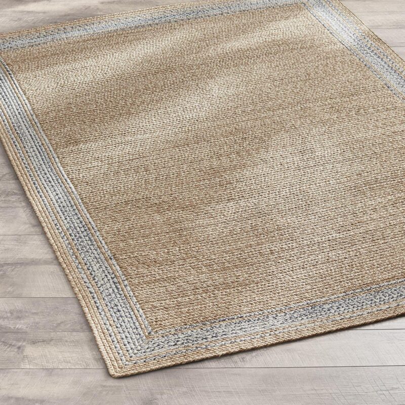 Better Homes and Gardens Denim Natural Braided Rug by Dave and Jenny Marrs, 5' x 7' - Image 3