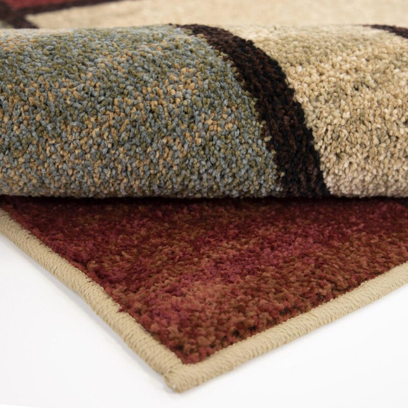 Better Homes and Gardens Spice Grid 7'6  x 9'6  Rouge Indoor Area Rug - Image 6