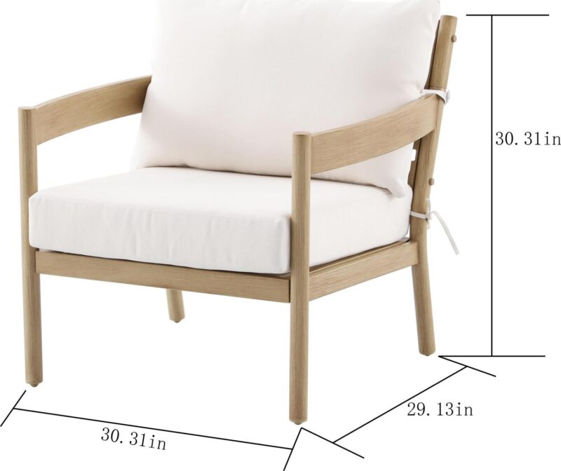 Better Homes and Gardens Astrid Outdoor Lounge Chair, 2 Pack - Image 3