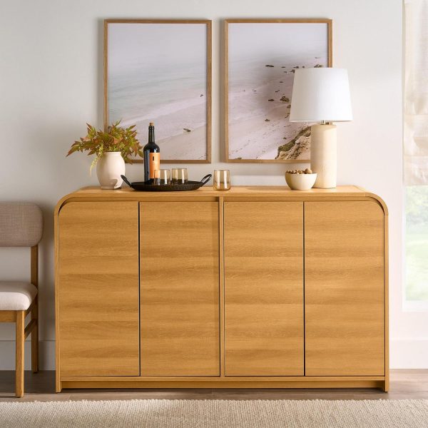 Better Homes and Gardens Juliet Sideboard, Light Honey Finish