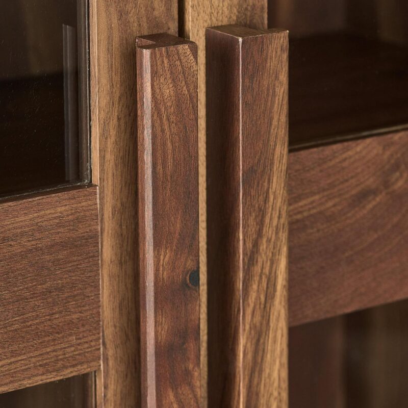 Better Homes and Gardens Ezra Accent Cabinet, Warm Walnut Finish - Image 5