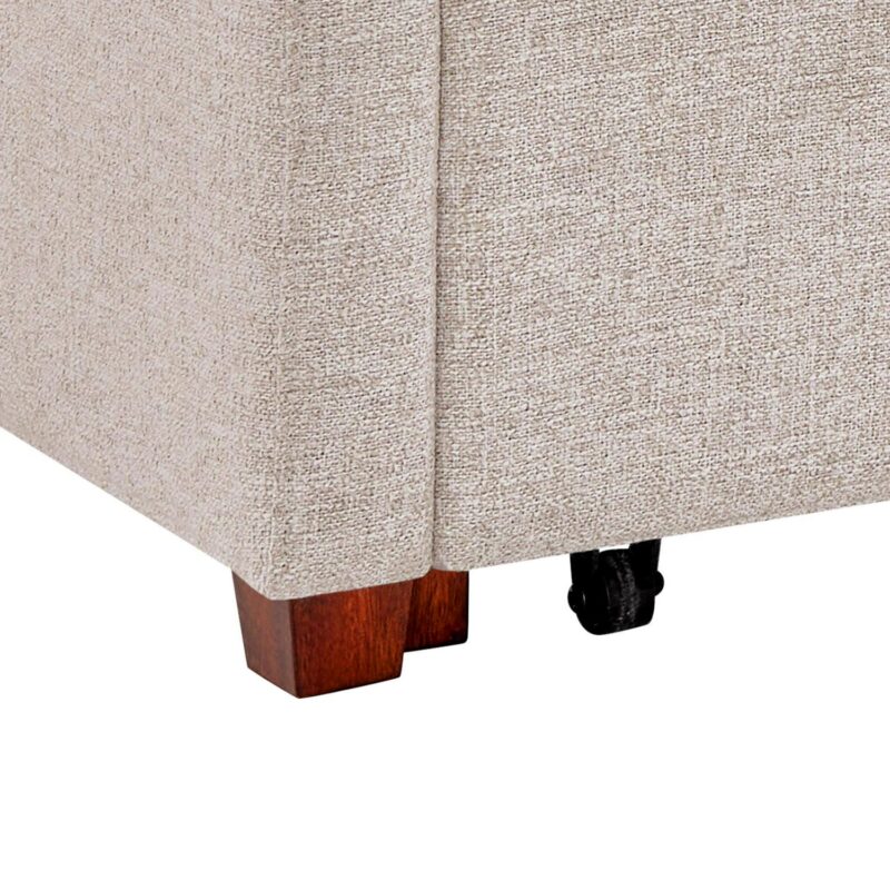 Better Homes and Gardens Nolan Pull Out Sleeper Chair, Wheat - Image 13