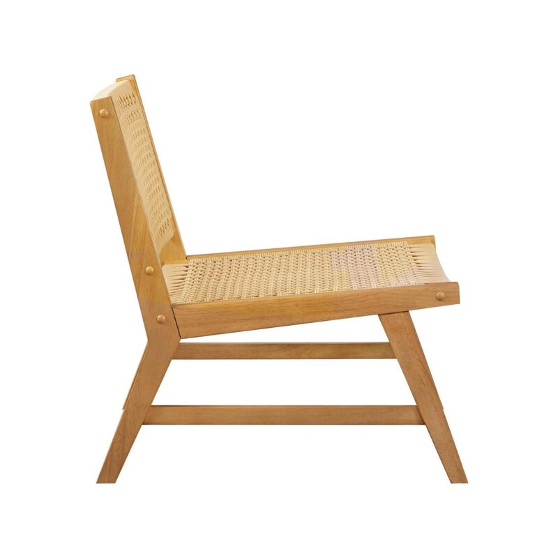 Better Homes and Gardens Vista Woven Accent Chair, Light Honey Finish - Image 10
