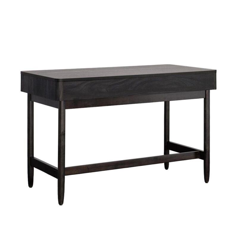 Better Homes and Gardens Springwood Caning Desk, Charcoal Finish - Image 9