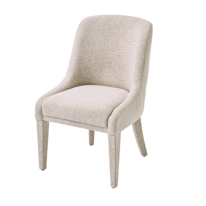 Better Homes and Gardens Windsor Upholstered Dining Chair 2 Pack, Wheat - Image 4