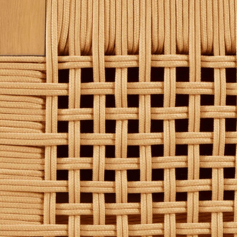 Better Homes and Gardens Vista Woven Coastal TV Stand for TVs up to 65 , Light Honey - Image 9