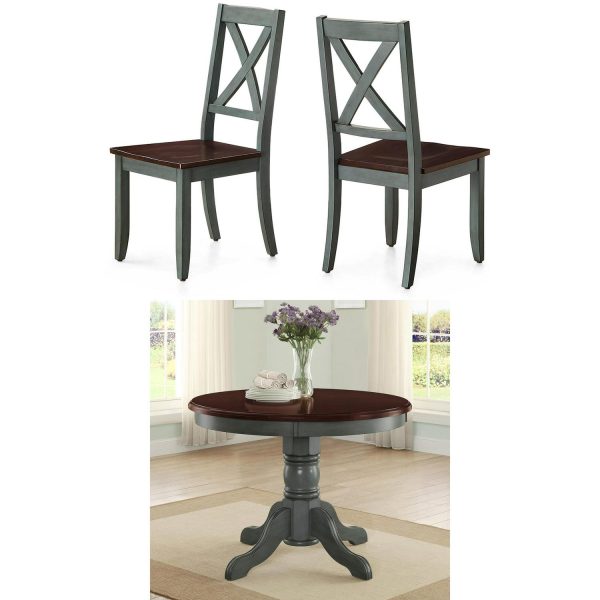 Better Homes and Gardens Cambridge 5-Piece Dining Set, Antique Sage