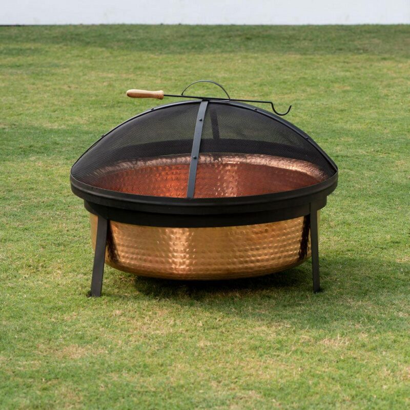 Better Homes and Gardens Wood Burning Copper Fire Pit, 30-inch diameter and 22-inch Height - Image 3