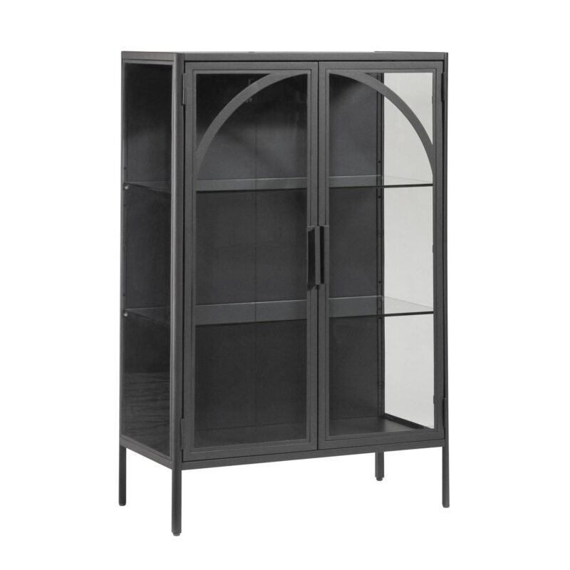 Better Homes and Gardens Nola Accent Cabinet, Black Finish - Image 3