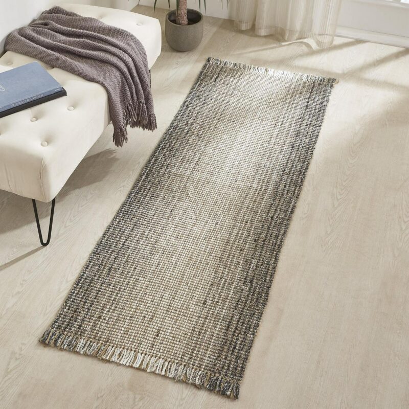 Better Homes and Gardens Ombre Natural Jute Indoor Area Rug Runner, 30  x 84