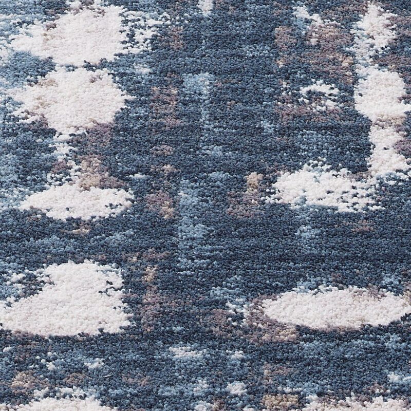 Better Homes and Gardens Navy Abstract Indoor Area Rug, 8' x 10' - Image 6