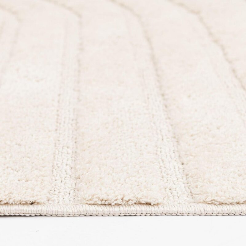Better Homes and Gardens Arches Hi Low Indoor Area Rug, Ivory, 6'7 x9' - Image 7