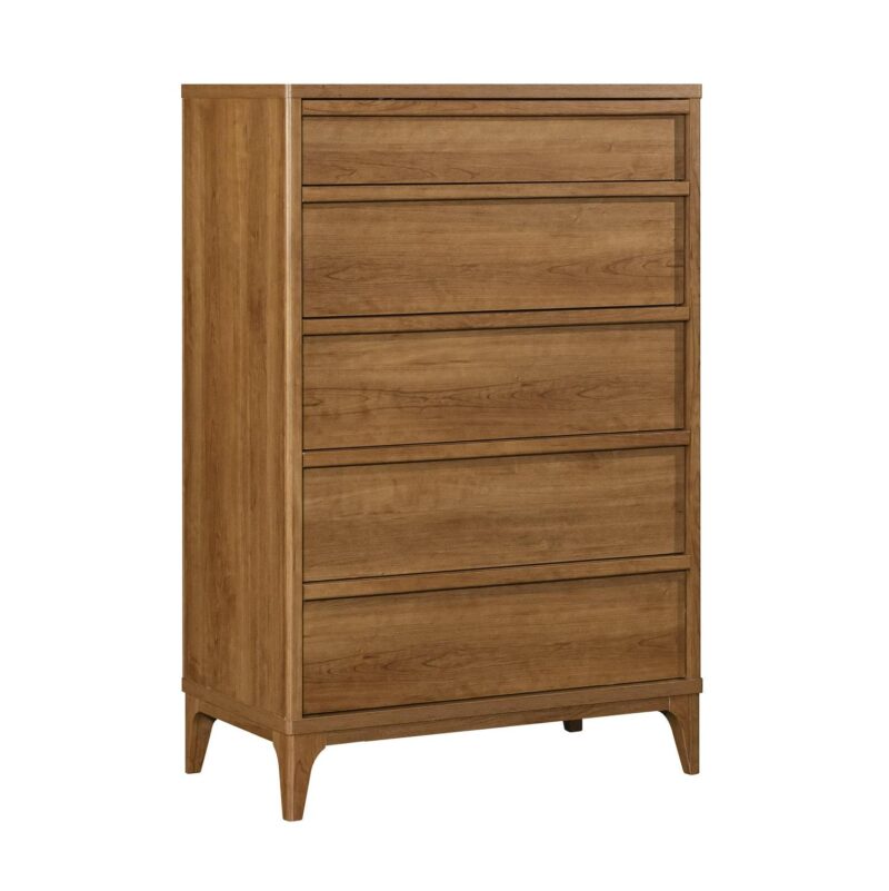 Better Homes and Gardens Greyson 5-Drawer Dresser, Acorn Finish - Image 3