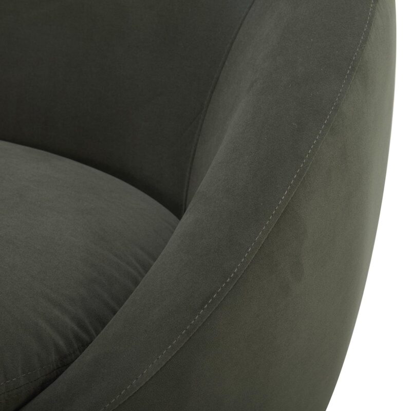 Better Homes and Gardens Mira Swivel Chair, Olive Velvet - Image 10