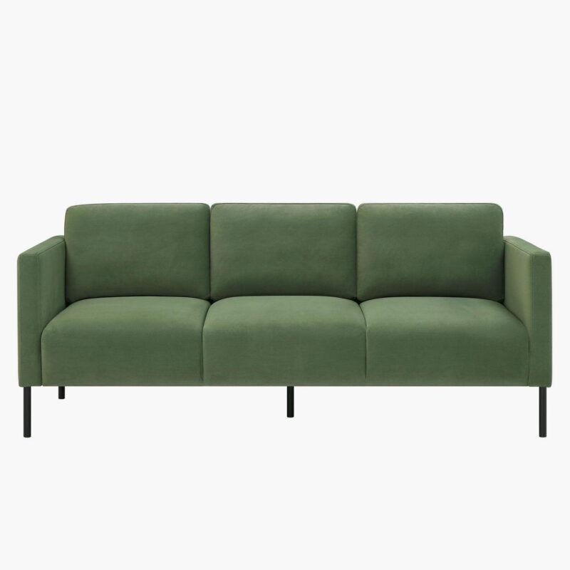 Better Homes and Gardens Wyatt Velvet Sofa, Sea Turtle - Image 10