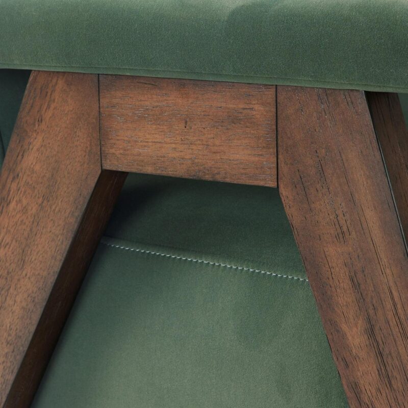 Better Homes and Gardens Ezra Accent Chair, Olive Green - Image 4