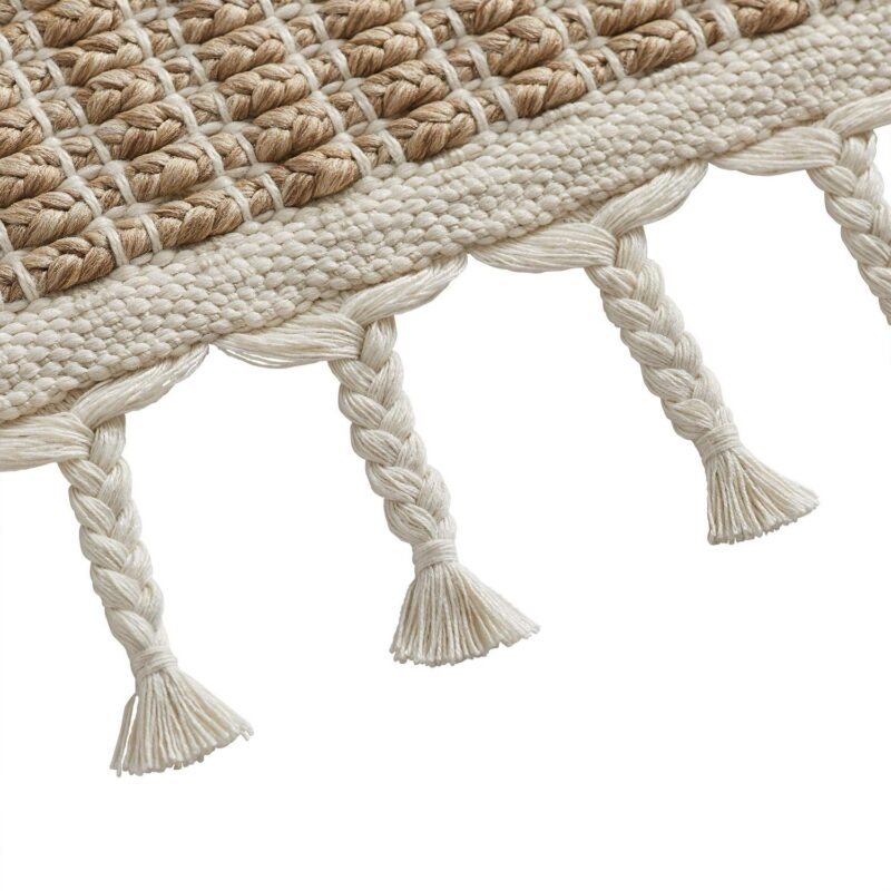 Better Homes and Gardens Ivory Natural Striped Rug by Dave and Jenny Marrs, 7'x10' - Image 4