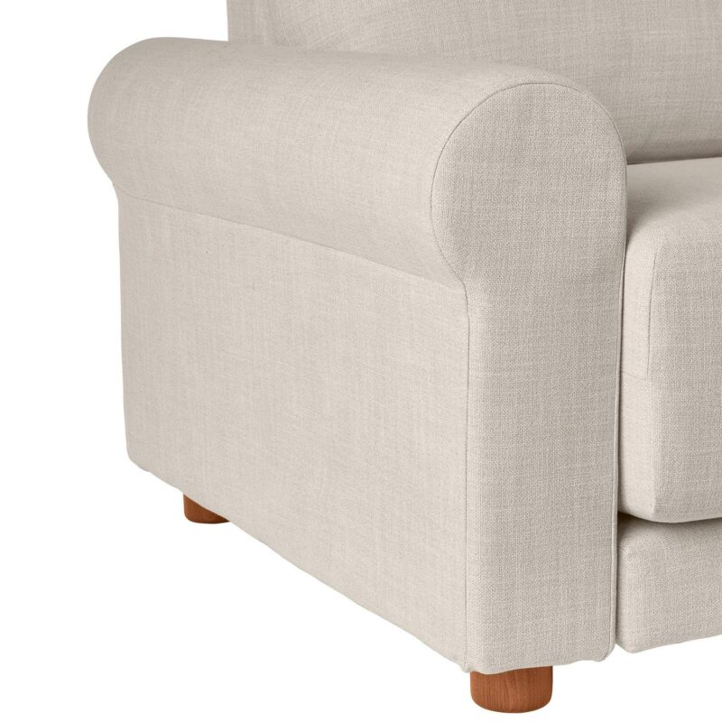 Better Homes and Gardens Owen 87.6  Rolled Arm Sofa, Effie Linen - Image 4
