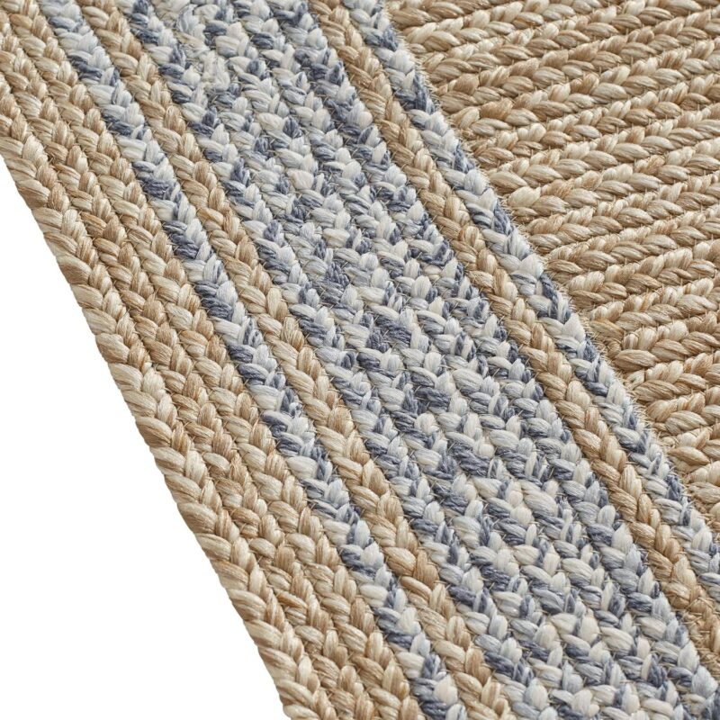Better Homes and Gardens Denim Natural Braided Rug by Dave and Jenny Marrs, 5' x 7' - Image 4