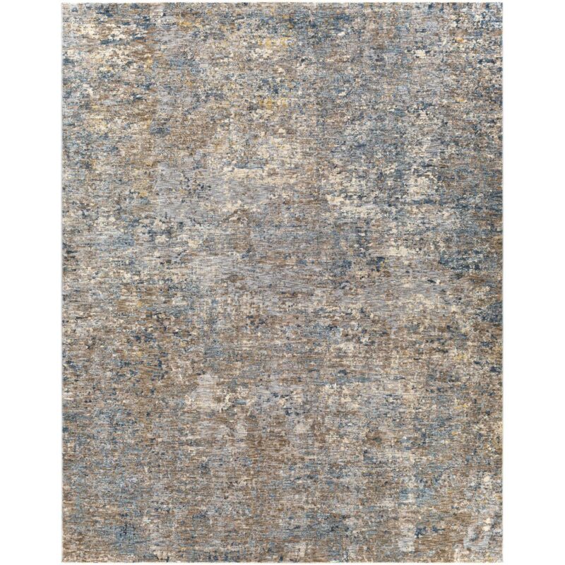 Better Homes and Gardens Green Abstract Area Rug, Green, 7'10  x 10'3