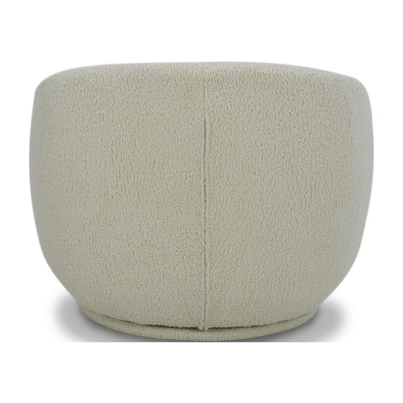 Better Homes and Gardens Mira Swivel Chair, Cream - Image 10