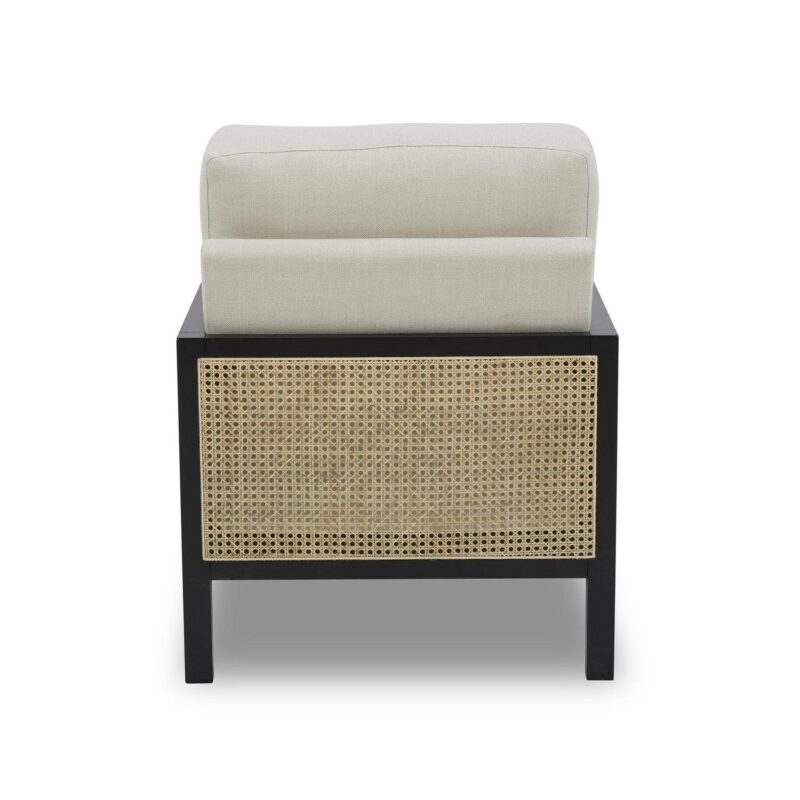 Better Homes and Gardens Springwood Caning Accent Chair, Charcoal Finish - Image 5