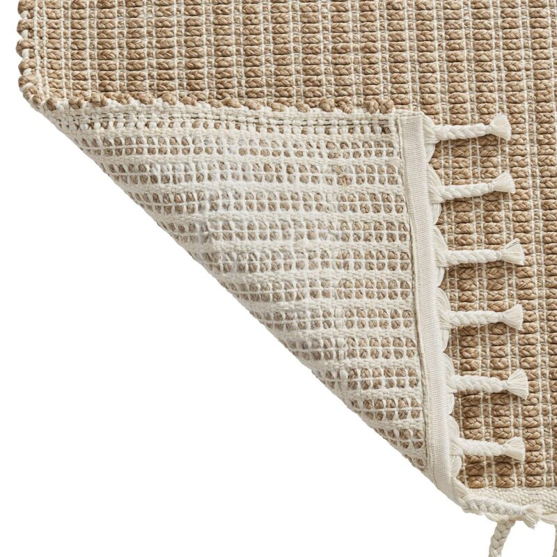 Better Homes and Gardens Ivory Natural Striped Rug by Dave and Jenny Marrs, 7'x10' - Image 6