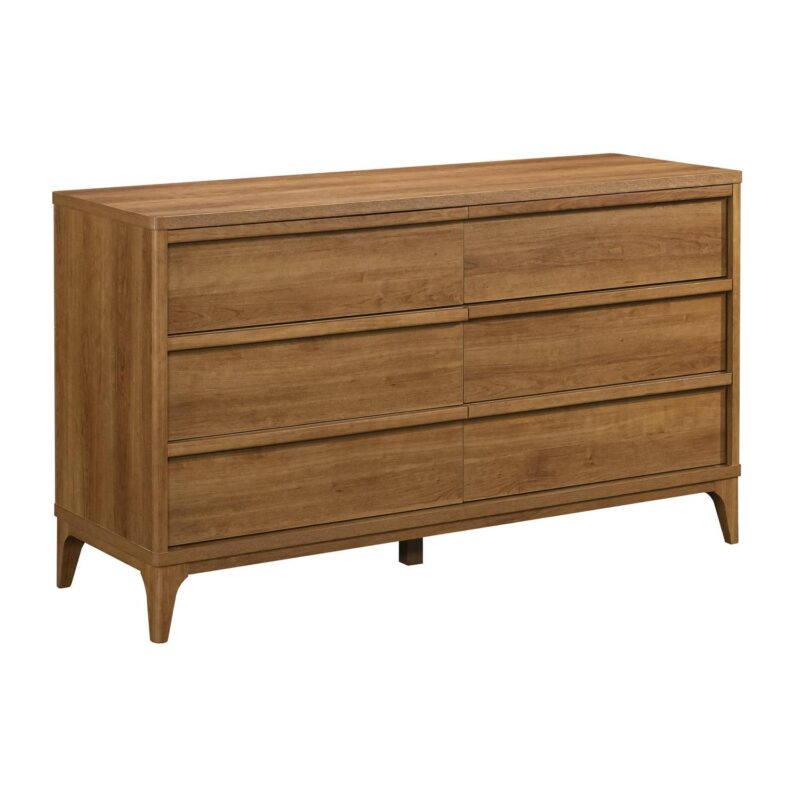 Better Homes and Gardens Greyson 6-Drawer Dresser, Acorn Finish - Image 2