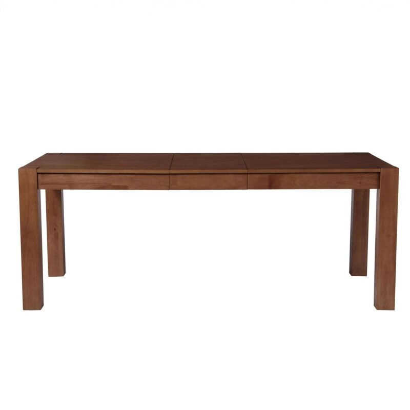 Better Homes and Gardens Bryant Solid Wood Extendable Dining Table, Walnut Finish - Image 10