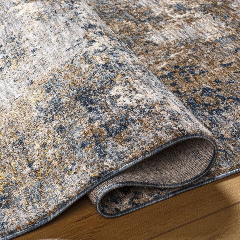 Better Homes and Gardens Green Abstract Area Rug, Green, 7'10  x 10'3 - Image 2
