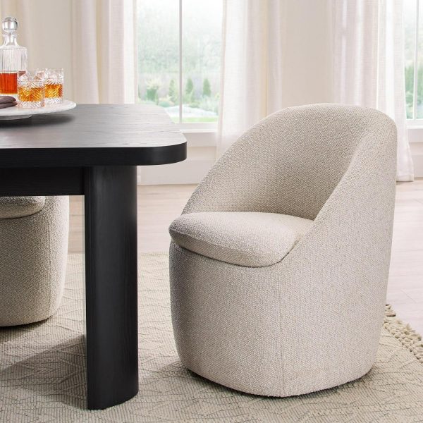 Better Homes and Gardens Mira Everywhere Dining Chairs, Cream