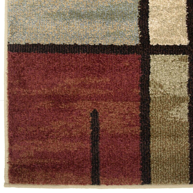 Better Homes and Gardens Spice Grid 7'6  x 9'6  Rouge Indoor Area Rug - Image 3