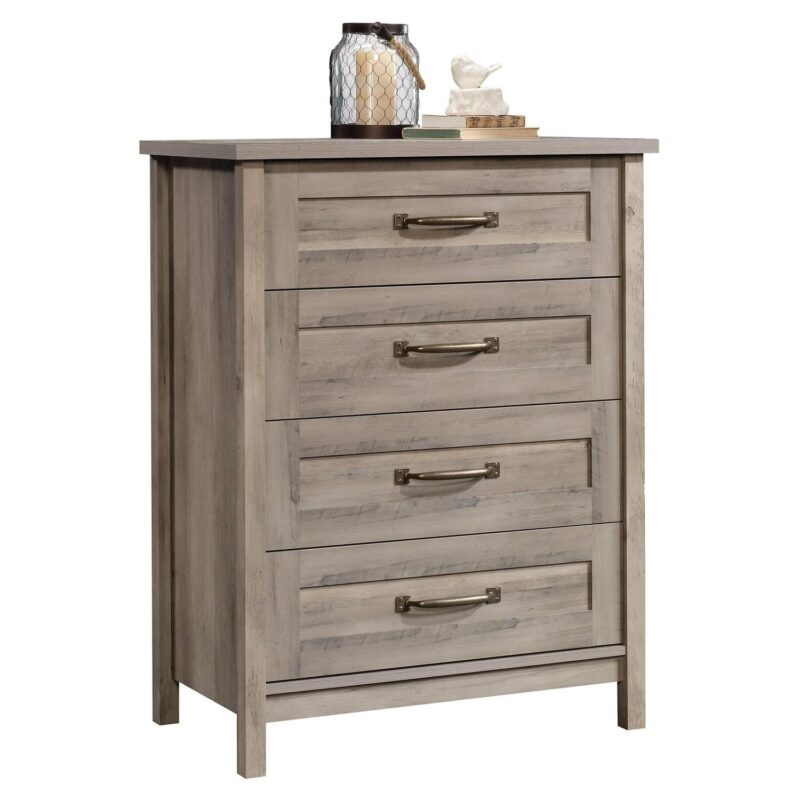 Better Homes and Gardens Modern Farmhouse 4-Drawer Dresser, Rustic Gray Finish - Image 11